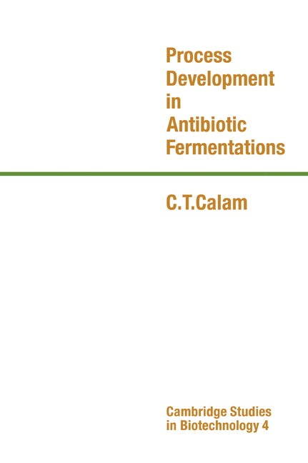 Process Development in Antibiotic Fermentations (Paperback / softback) 9780521065528