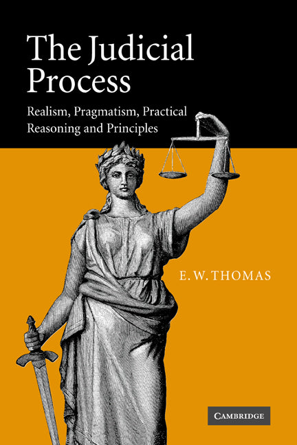 The Judicial Process; Realism, Pragmatism, Practical Reasoning and Principles (Paperback / softback) 9780521066884