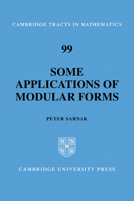 Some Applications of Modular Forms (Paperback / softback) 9780521067706