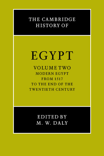 The Cambridge History of Egypt (Paperback / softback) 9780521068840