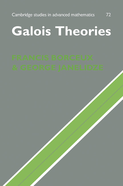 Galois Theories (Paperback / softback) 9780521070416