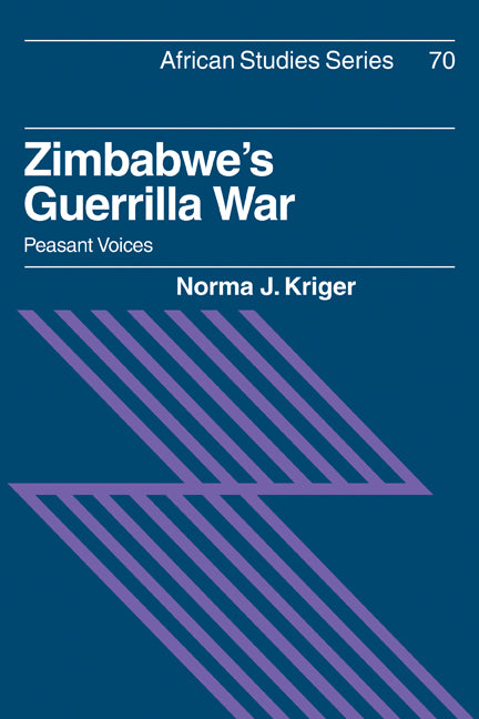 Zimbabwe's Guerrilla War; Peasant Voices (Paperback / softback) 9780521070676