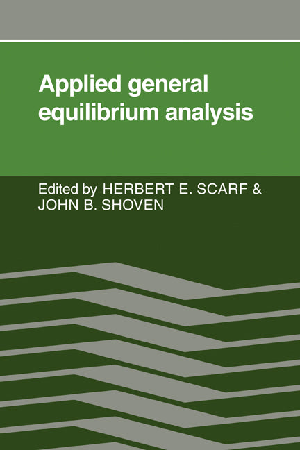 Applied General Equilibrium Analysis (Paperback / softback) 9780521070935