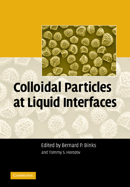 Colloidal Particles at Liquid Interfaces (Paperback / softback) 9780521071314