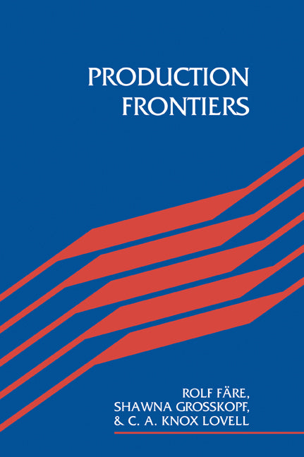 Production Frontiers (Paperback / softback) 9780521072069