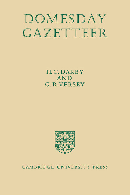 Domesday Gazetteer (Paperback / softback) 9780521078580