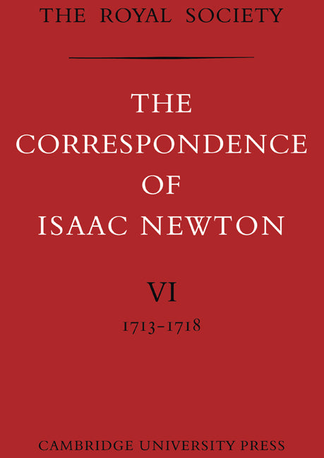 The Correspondence of Isaac Newton (Paperback / softback) 9780521085946