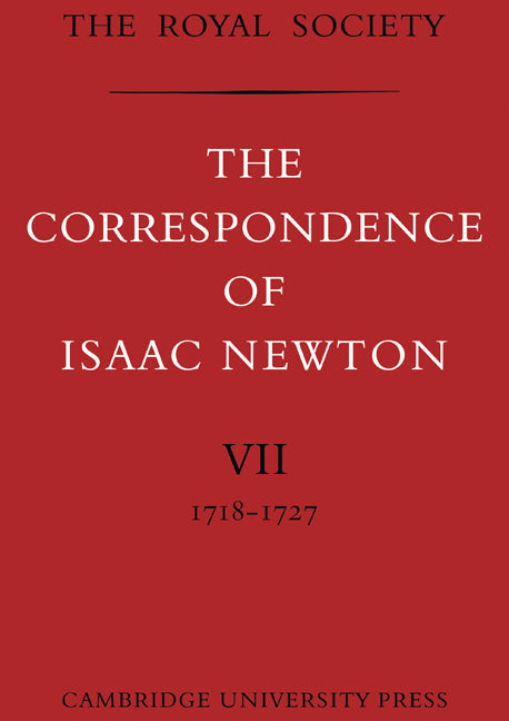 The Correspondence of Isaac Newton (Paperback / softback) 9780521085977