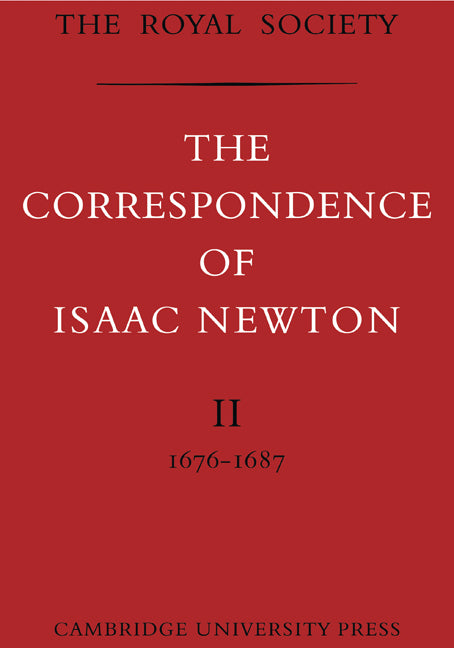 The Correspondence of Isaac Newton (Paperback / softback) 9780521085991