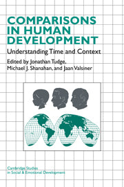 Comparisons in Human Development; Understanding Time and Context (Hardback) 9780521482028