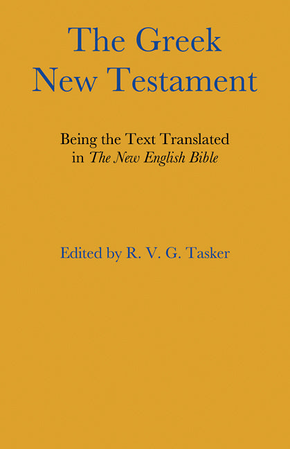 The Greek New Testament (Paperback / softback) 9780521090261