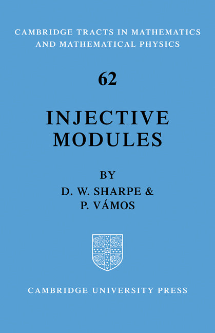 Injective Modules (Paperback / softback) 9780521090926
