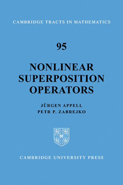 Nonlinear Superposition Operators (Paperback / softback) 9780521090933