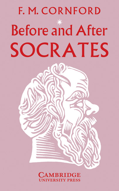 Before and after Socrates (Paperback / softback) 9780521091138