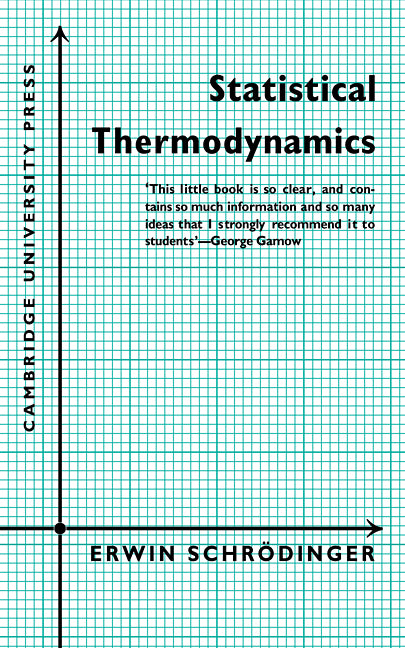 Statistical Thermodynamics; A Course of Seminar Lectures (Paperback / softback) 9780521091312