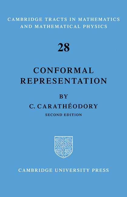 Conformal Representation (Paperback / softback) 9780521091794