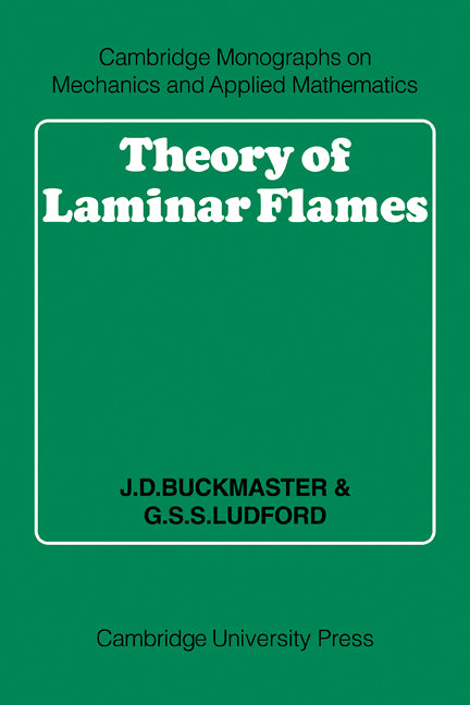 Theory of Laminar Flames (Paperback / softback) 9780521091923