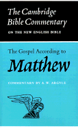 The Gospel according to Matthew (Paperback / softback) 9780521091985