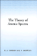 The Theory of Atomic Spectra (Paperback / softback) 9780521092098