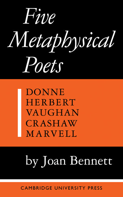 Five Metaphysical Poets (Paperback / softback) 9780521092388