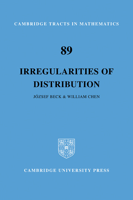 Irregularities of Distribution (Paperback / softback) 9780521093002