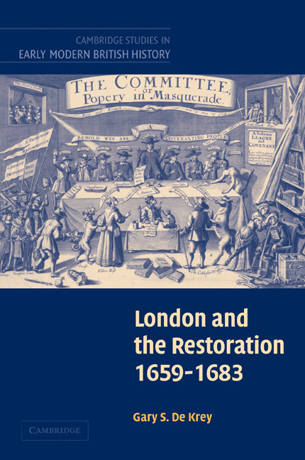 London and the Restoration, 1659–1683 (Paperback / softback) 9780521093453