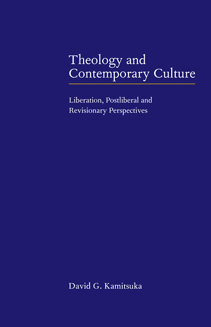 Theology and Contemporary Culture; Liberation, Postliberal and Revisionary Perspectives (Paperback / softback) 9780521093606