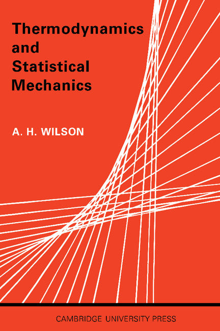 Thermodynamics and Statistical Mechanics (Paperback / softback) 9780521093644