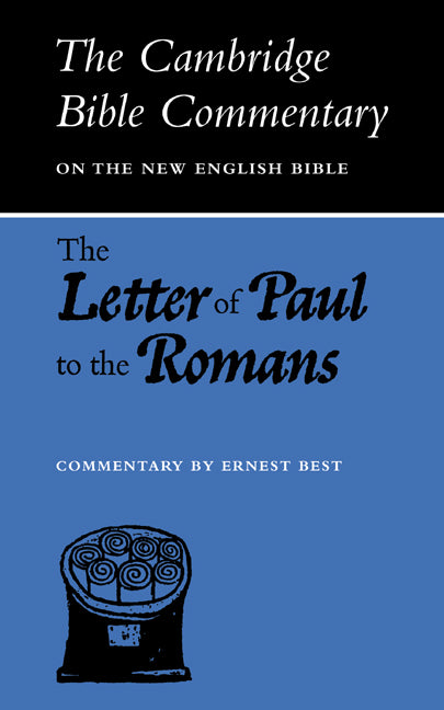 The Letter of Paul to the Romans (Paperback / softback) 9780521094016