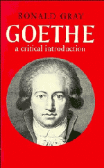 Goethe; A Critical Introduction (Paperback / softback) 9780521094047