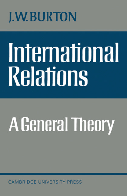 International Relations; A General Theory (Paperback / softback) 9780521094320