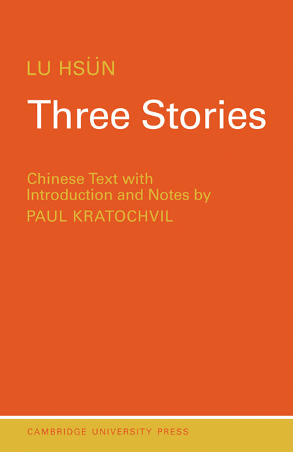 Three Stories (Paperback / softback) 9780521095891