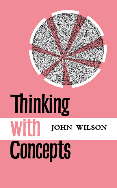 Thinking with Concepts (Paperback / softback) 9780521096010