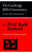 The First Book of Samuel (Paperback / softback) 9780521096355