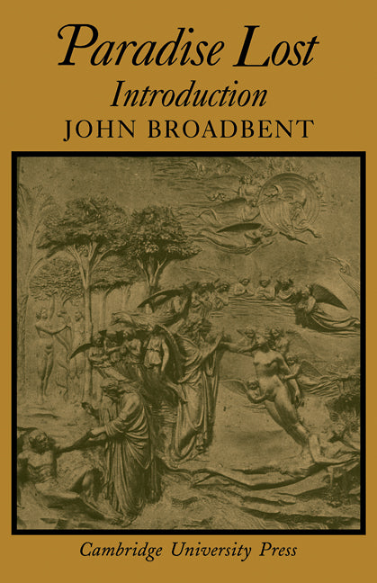 Paradise Lost: Introduction (Paperback / softback) 9780521096393