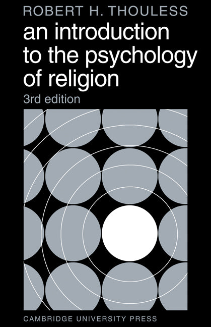 An Introduction to the Psychology of Religion (Paperback / softback) 9780521096652