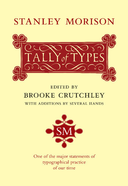 A Tally of Types (Paperback / softback) 9780521097864