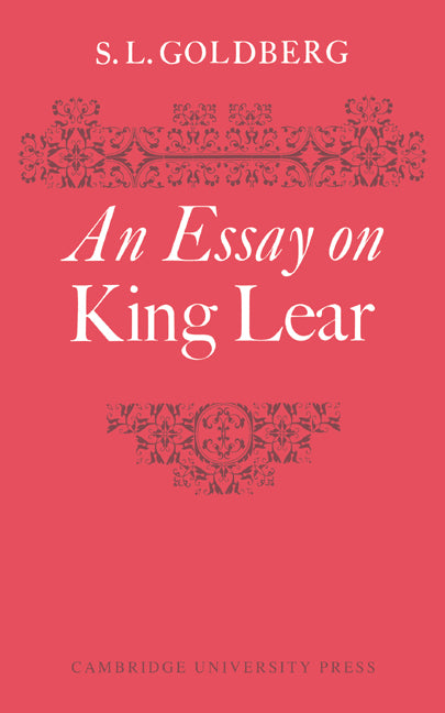 An Essay on King Lear (Paperback / softback) 9780521098311