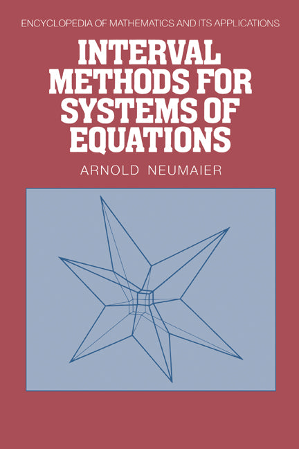 Interval Methods for Systems of Equations (Paperback / softback) 9780521102148