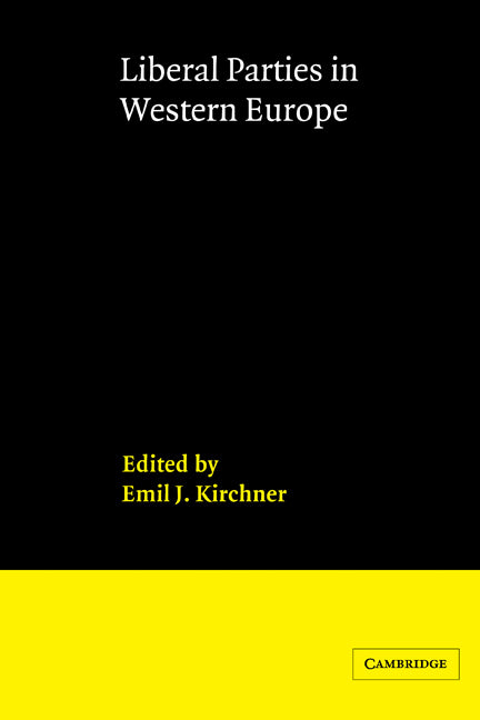 Liberal Parties in Western Europe (Paperback / softback) 9780521102490