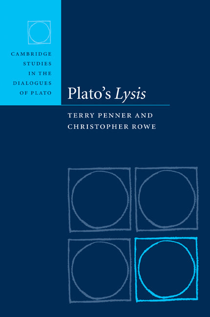 Plato's Lysis (Paperback / softback) 9780521103190