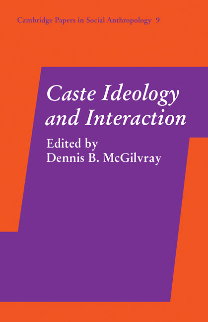 Caste Ideology and Interaction (Paperback / softback) 9780521105002