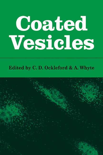 Coated Vesicles (Paperback / softback) 9780521105743