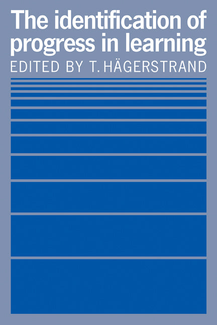 The Identification of Progress in Learning (Paperback / softback) 9780521106085