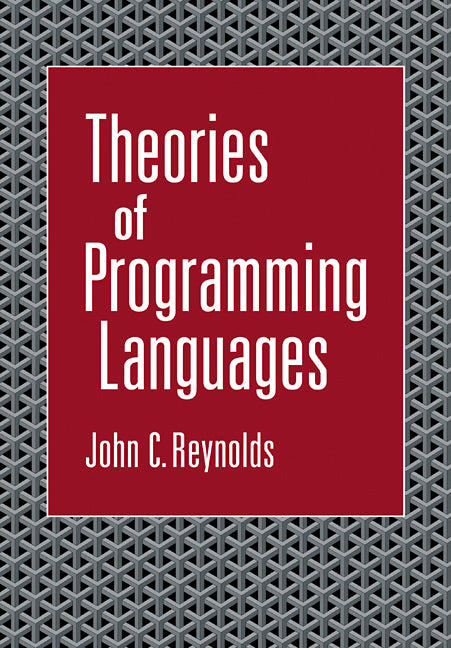 Theories of Programming Languages (Paperback / softback) 9780521106979