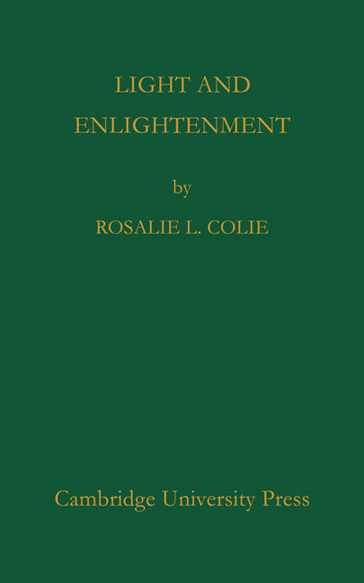 Light and Enlightenment (Paperback / softback) 9780521108232