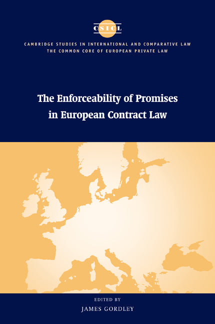 The Enforceability of Promises in European Contract Law (Paperback / softback) 9780521108683