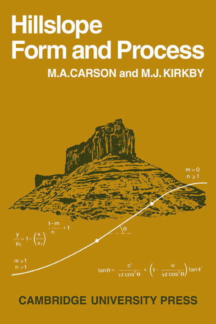 Hillslope Form and Process (Paperback / softback) 9780521109116