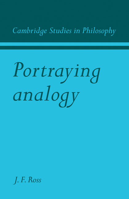 Portraying Analogy (Paperback) 9780521110860