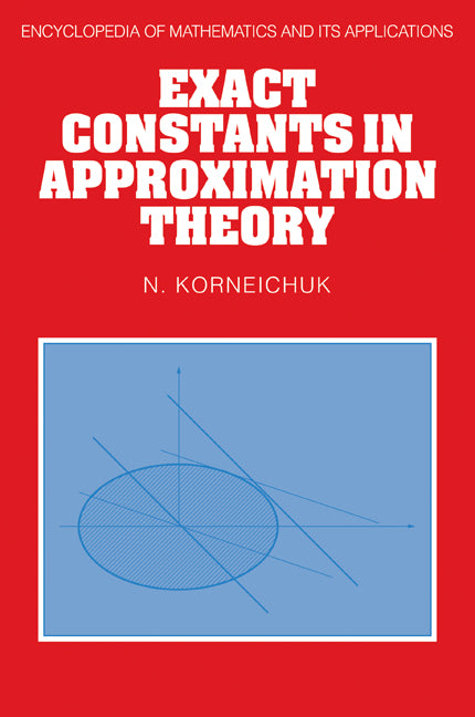 Exact Constants in Approximation Theory (Paperback) 9780521111560